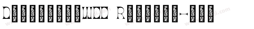 DublinersW00 Regular字体转换 DublinersW00 Regular字体转换